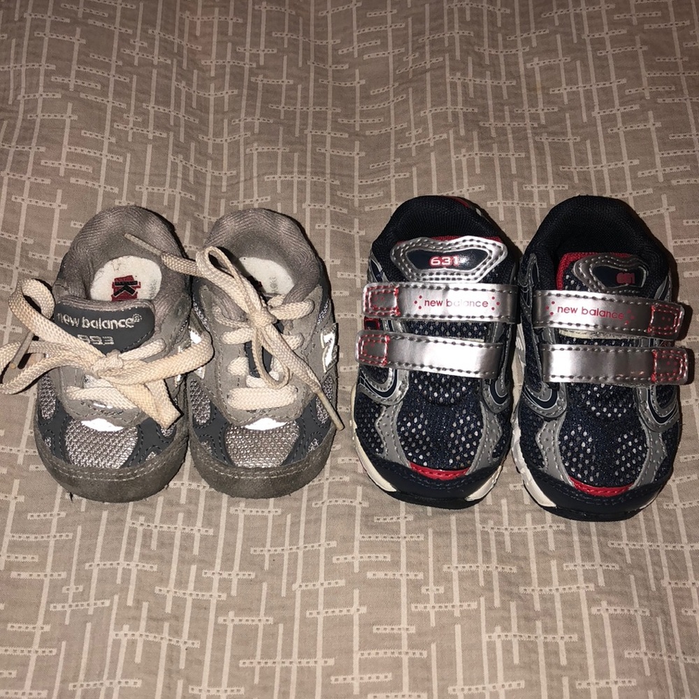 Set of New Balance baby shoes